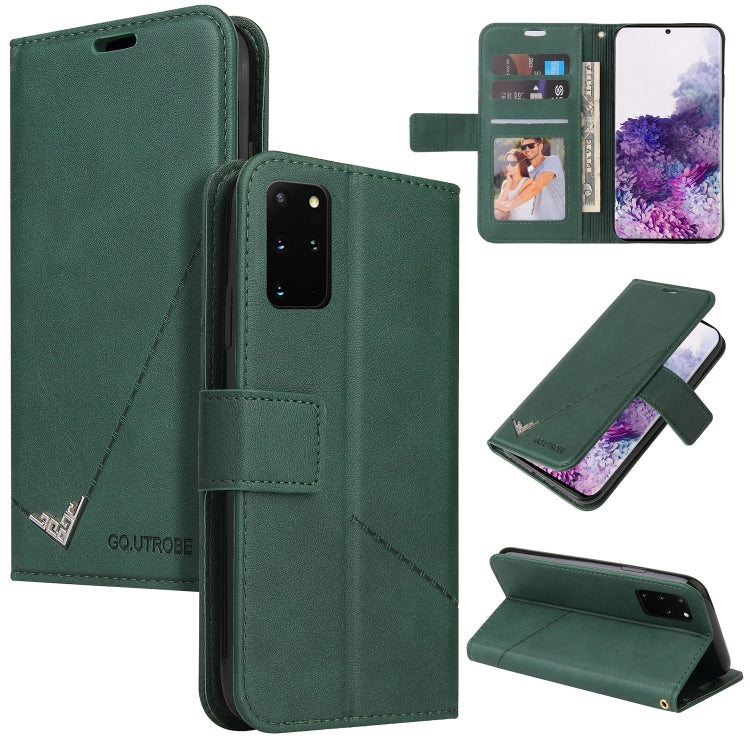 GQUTROBE Right Angle Leather Phone Case, For Samsung Galaxy S22+ 5G, For Samsung Galaxy S22 Ultra 5G, For Samsung Galaxy S20, For Samsung Galaxy S20+