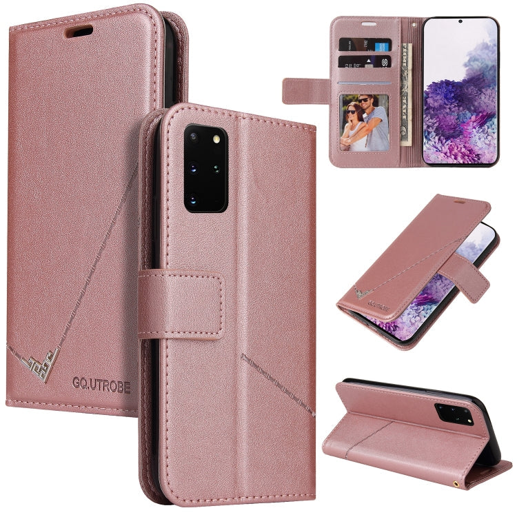GQUTROBE Right Angle Leather Phone Case, For Samsung Galaxy S22+ 5G, For Samsung Galaxy S22 Ultra 5G, For Samsung Galaxy S20, For Samsung Galaxy S20+