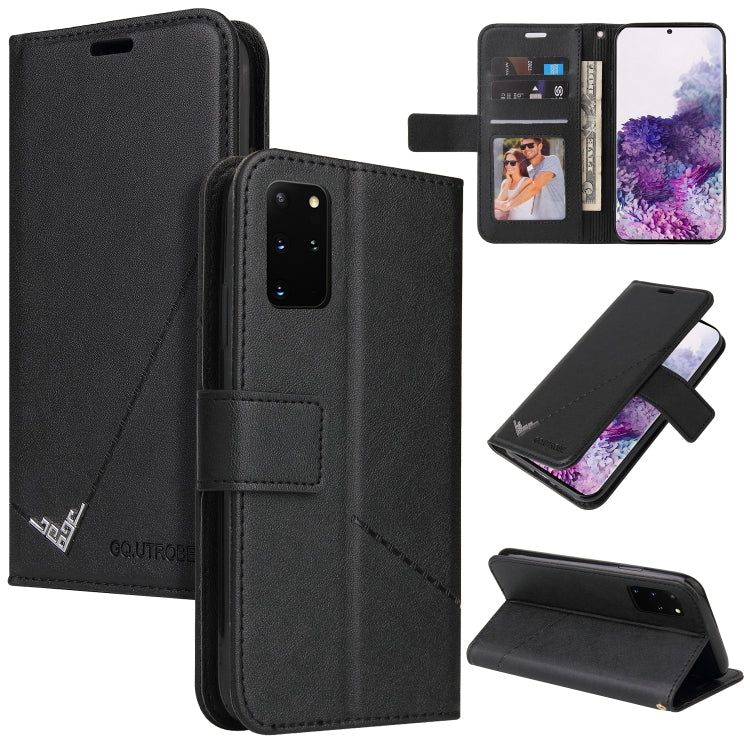 GQUTROBE Right Angle Leather Phone Case, For Samsung Galaxy S22+ 5G, For Samsung Galaxy S22 Ultra 5G, For Samsung Galaxy S20, For Samsung Galaxy S20+