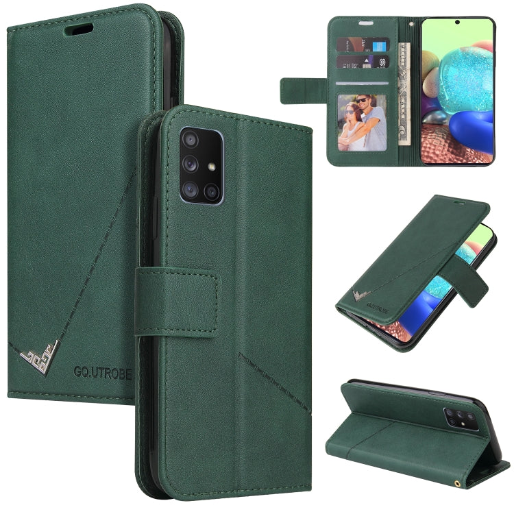 GQUTROBE Right Angle Leather Phone Case, For Samsung Galaxy M31s, For Samsung Galaxy A41, For Samsung Galaxy A31, For Samsung Galaxy A21