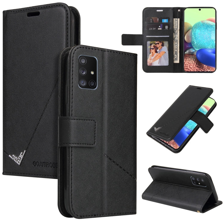 GQUTROBE Right Angle Leather Phone Case, For Samsung Galaxy M31s, For Samsung Galaxy A41, For Samsung Galaxy A31, For Samsung Galaxy A21