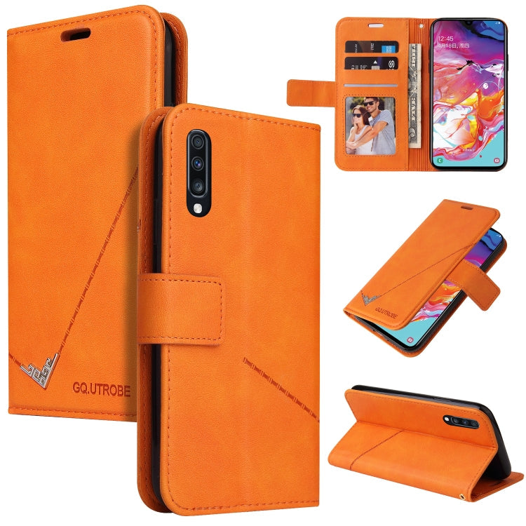 GQUTROBE Right Angle Leather Phone Case, For Samsung Galaxy A70, For Samsung Galaxy A50, For Samsung Galaxy A40, For Samsung Galaxy A20 / 30