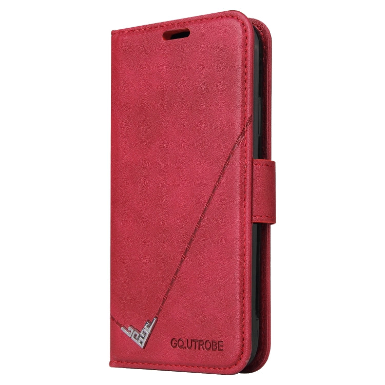 GQUTROBE Right Angle Leather Phone Case, For Samsung Galaxy S10, For Samsung Galaxy S10e, For Samsung Galaxy S10+