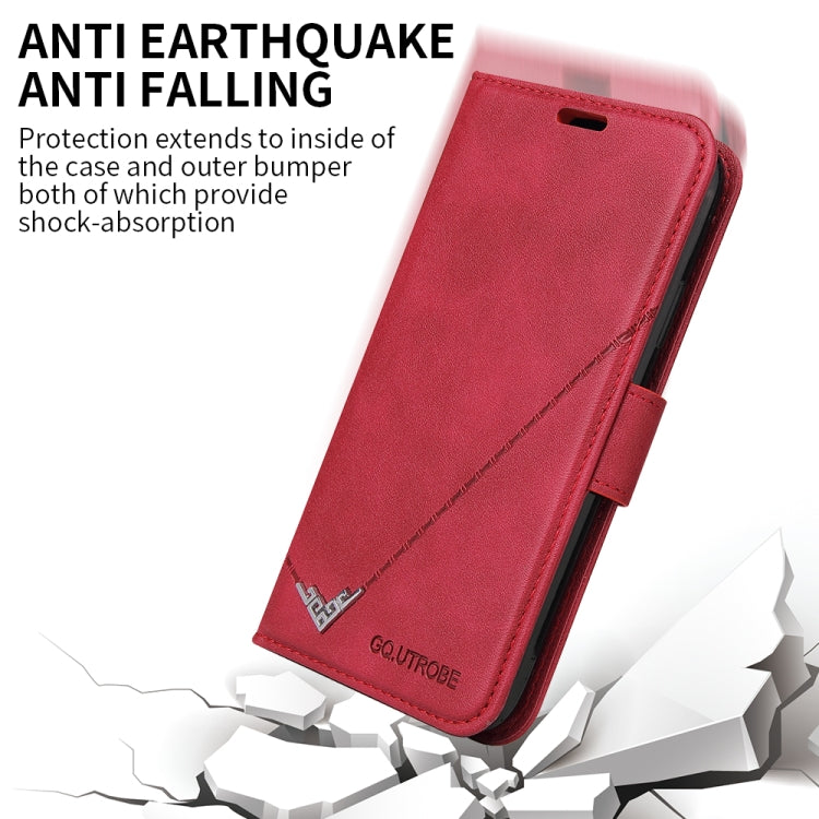 GQUTROBE Right Angle Leather Phone Case, For Samsung Galaxy S10, For Samsung Galaxy S10e, For Samsung Galaxy S10+