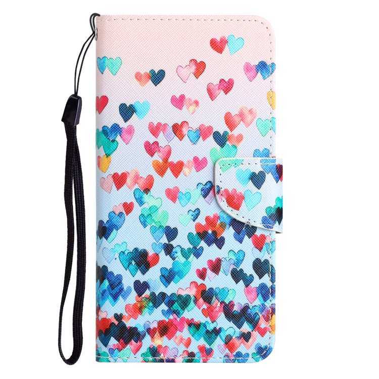 Colored Drawing Leather Phone Case, For iPhone 14 Plus