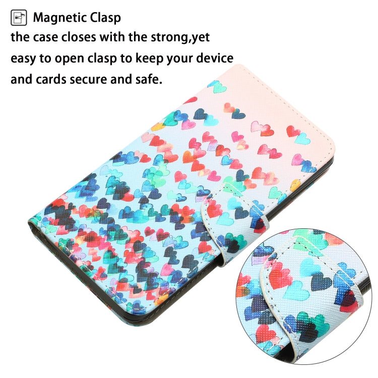 Colored Drawing Leather Phone Case, For iPhone 14 Plus