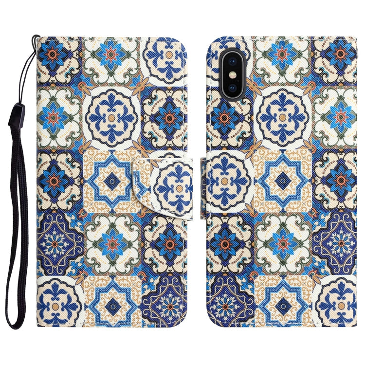 Colored Drawing Leather Phone Case, For iPhone 7 / 8