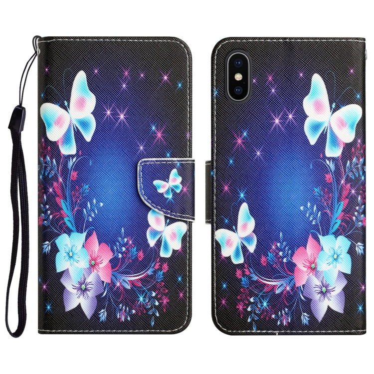 Colored Drawing Leather Phone Case, For iPhone 7 / 8