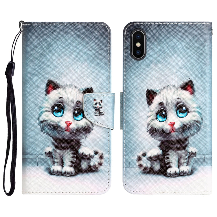 Colored Drawing Leather Phone Case, For iPhone 7 / 8