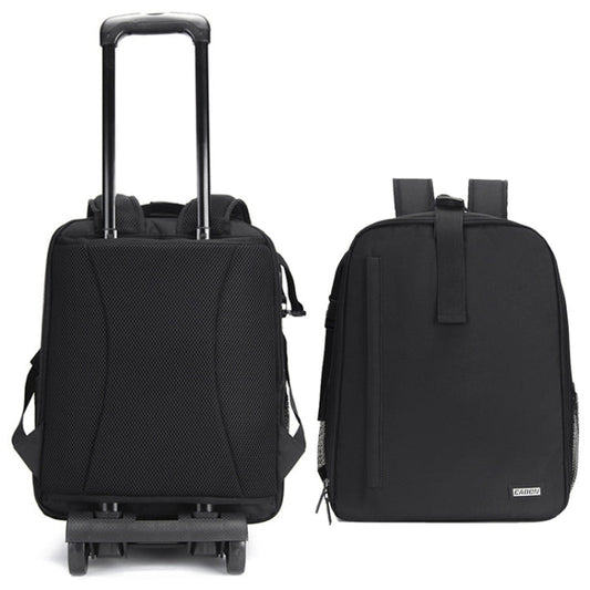 CADeN D6 V Camera Backpack Shoulders Drawbar Nylon Camera Bag, D6 V 32 x 18 x 43cm