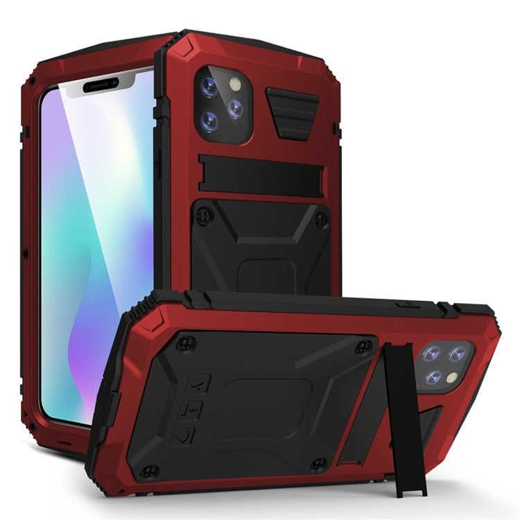 Shockproof Waterproof Dust-proof Metal + Silicone Protective Case with Holder, For iPhone 11, For iPhone 11 Pro, For iPhone 11 Pro Max, For iPhone XS Max, For Galaxy S20 Ultra