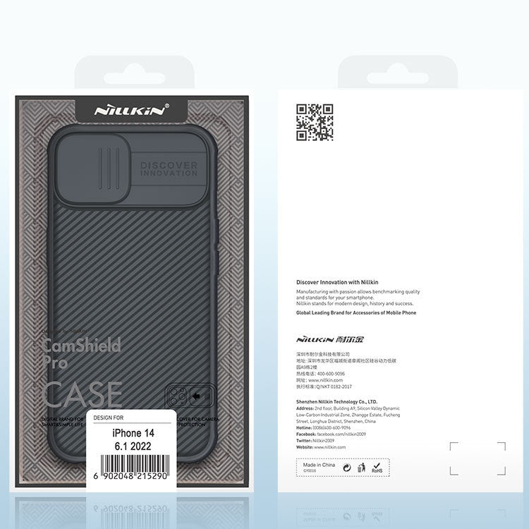 NILLKIN CamShield Pro Protective Phone Case, For iPhone 14, For iPhone 14 Pro, For iPhone 14 Plus