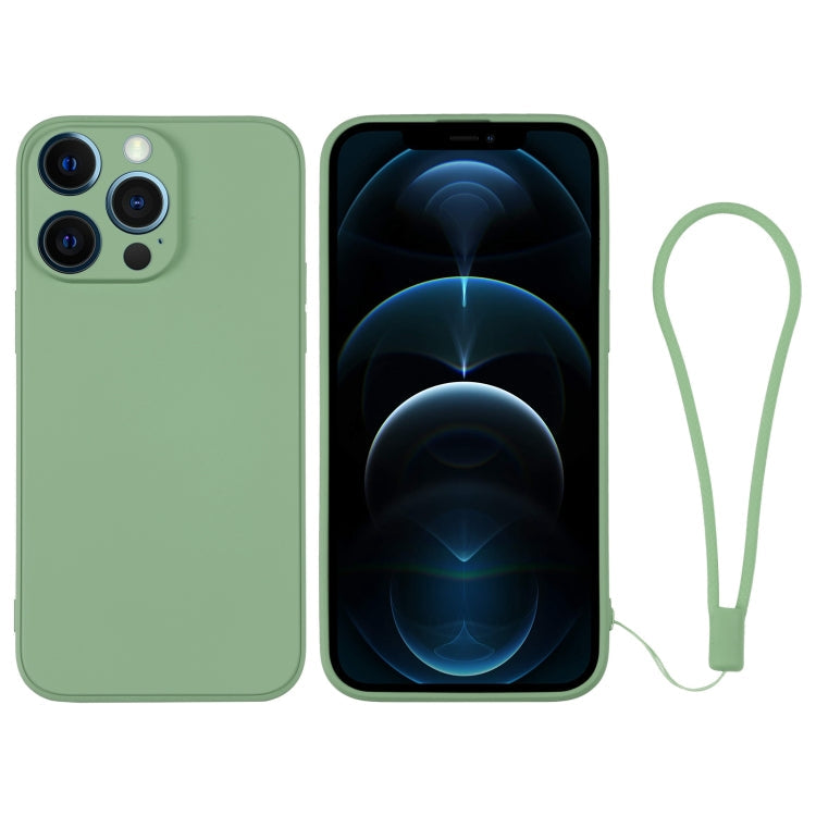 Silicone Phone Case with Wrist Strap, For iPhone 12 Pro, For iPhone 12 Pro Max