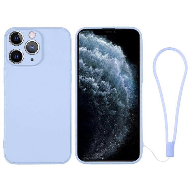 Silicone Phone Case with Wrist Strap, For iPhone 11 Pro Max