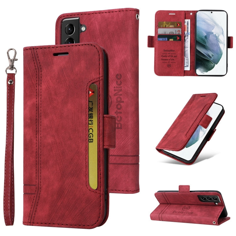 BETOPNICE Dual-side Buckle Leather Phone Case, For Samsung Galaxy S20 FE, For Samsung Galaxy S20+, For Samsung Galaxy S21 FE 5G, For Samsung Galaxy S21+ 5G
