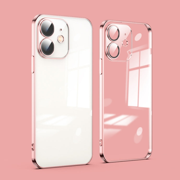 Dustproof Glass Lens Protection Electroplating Phone Case, For iPhone 13 Pro Max, For iPhone 12