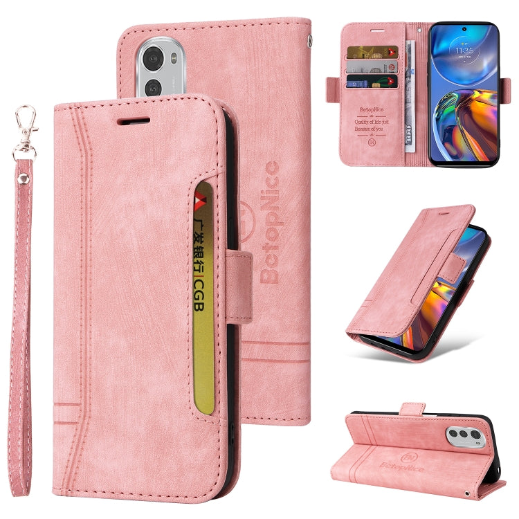 BETOPNICE Dual-side Buckle Leather Phone Case, For Huawei nova 8i, For Motorola Moto G52 / G82, For Honor X8, For Honor X7