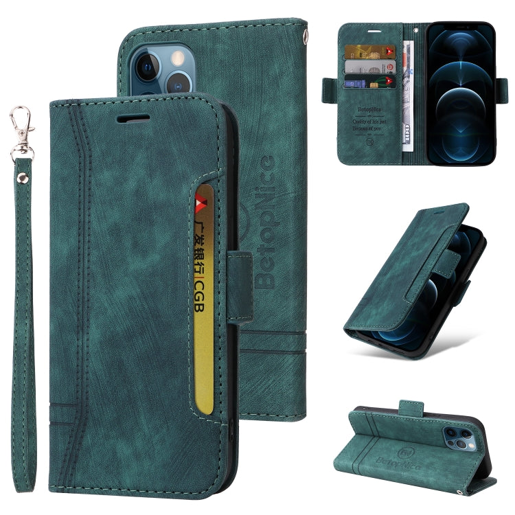 BETOPNICE Dual-side Buckle Leather Phone Case, For iPhone 12 mini, For iPhone 12 / 12 Pro, For iPhone 12 Pro Max, For iPhone 11
