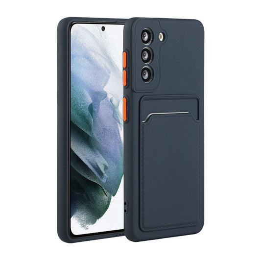 Card Slot Design Shockproof TPU Phone Case, For Samsung Galaxy S22 5G, For Samsung Galaxy S22+ 5G