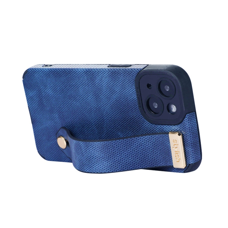 Wrist Strap TPU Leather Phone Case, For iPhone 14 Plus, For iPhone 14 Pro, For iPhone 14 Pro Max, For iPhone 13, For iPhone 13 Pro