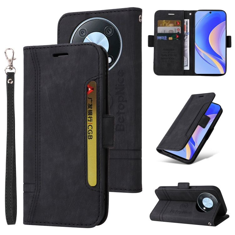 BETOPNICE Dual-side Buckle Leather Phone Case, For Xiaomi 12T / 12T Pro / K50 Ultra, For Xiaomi Redmi A1 4G, For Huawei nova Y70 / Y70 Plus / Enjoy 50, For Huawei nova Y90 / Enjoy 50 Pro