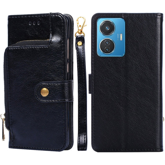 Zipper Bag Leather Phone Case, For vivo Y55 4G, For Samsung Galaxy A04s, For Xiaomi Civi 2 5G, For Xiaomi Poco M5 4G