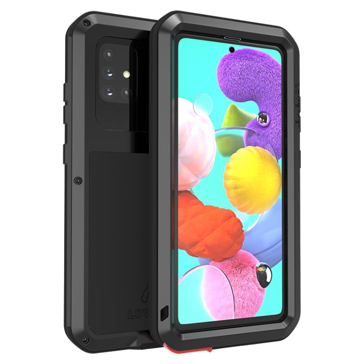 LOVE MEI Metal Shockproof Waterproof Dustproof Protective Case, For Samsung Galaxy A71, For Samsung Galaxy A50, For Samsung Galaxy S20, For Samsung Galaxy A70s, For Samsung Galaxy S20 Ultra