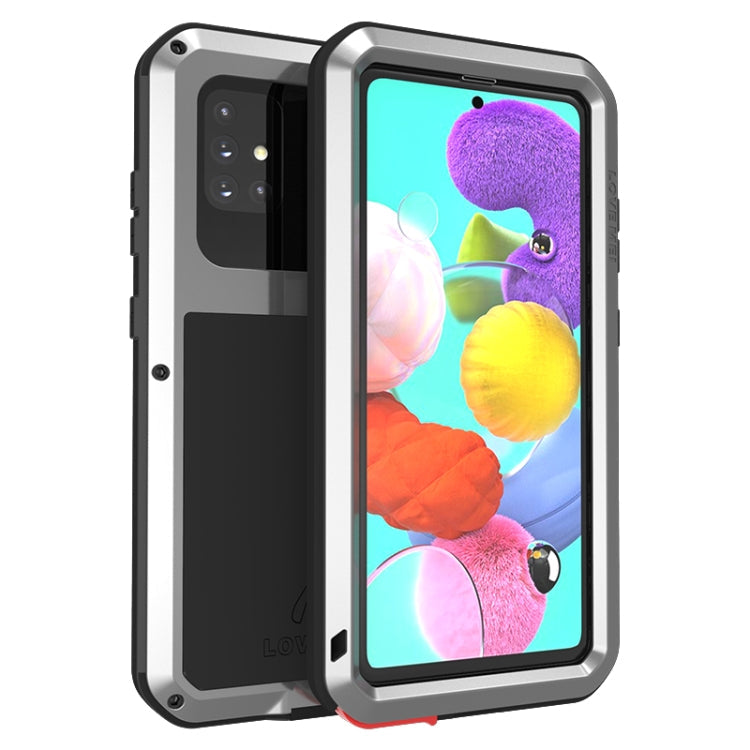 LOVE MEI Metal Shockproof Waterproof Dustproof Protective Case, For Samsung Galaxy A71, For Samsung Galaxy A50, For Samsung Galaxy S20, For Samsung Galaxy A70s, For Samsung Galaxy S20 Ultra