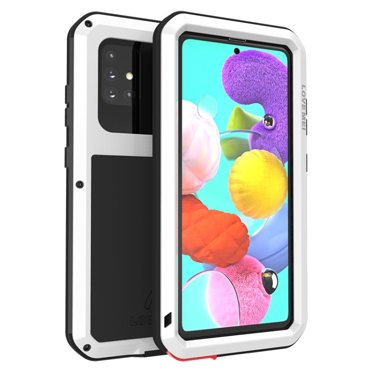 LOVE MEI Metal Shockproof Waterproof Dustproof Protective Case, For Samsung Galaxy A71, For Samsung Galaxy A50, For Samsung Galaxy S20, For Samsung Galaxy A70s, For Samsung Galaxy S20 Ultra
