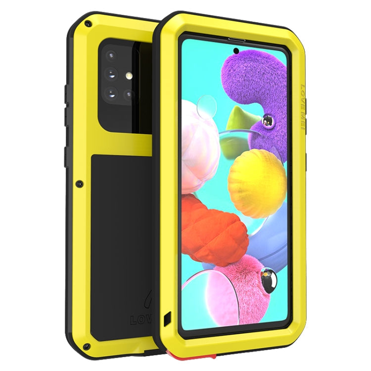 LOVE MEI Metal Shockproof Waterproof Dustproof Protective Case, For Samsung Galaxy A71, For Samsung Galaxy A50, For Samsung Galaxy S20, For Samsung Galaxy A70s, For Samsung Galaxy S20 Ultra