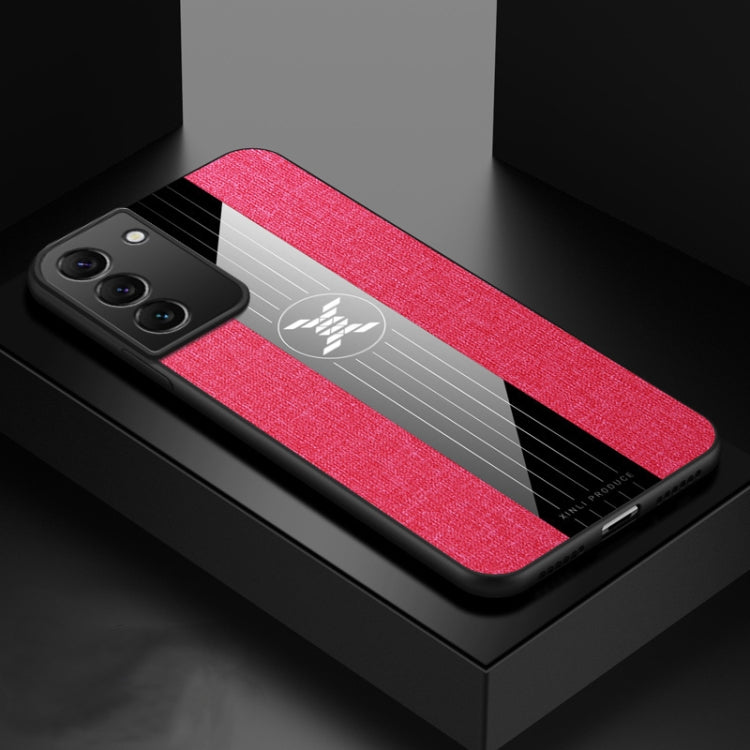XINLI Stitching Cloth Textue Shockproof TPU Phone Case, For Samsung Galaxy S22+ 5G, For Samsung Galaxy S22 Ultra 5G