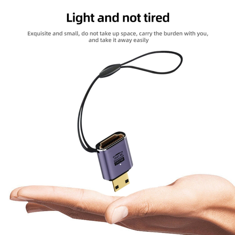 C8K-05 8K HDMI 2.1 to Micro HDMI Adapter