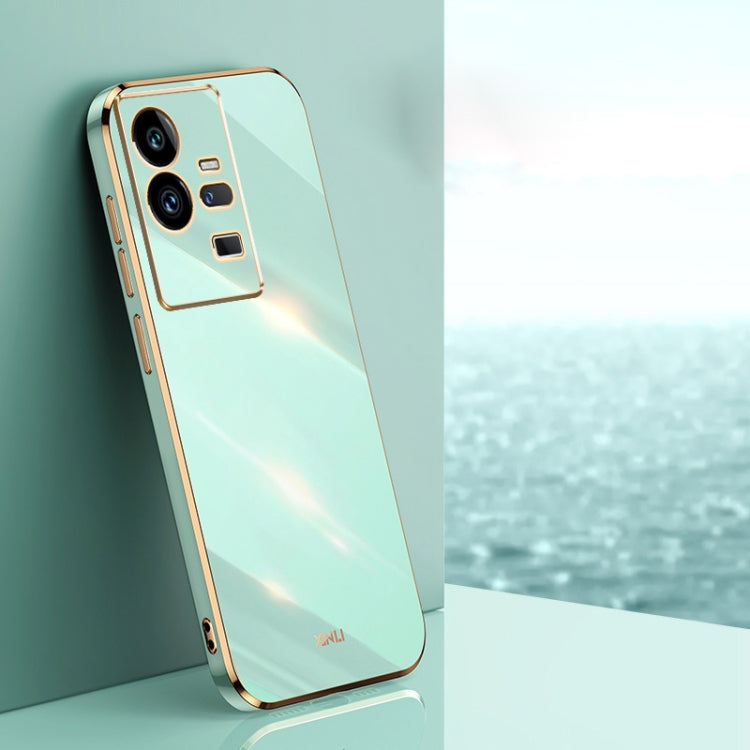 XINLI Straight Edge 6D Electroplate TPU Phone Case, For vivo iQOO 11 Pro 5G, For Xiaomi Redmi 12C 4G, For Xiaomi Redmi Note 12 Pro Speed