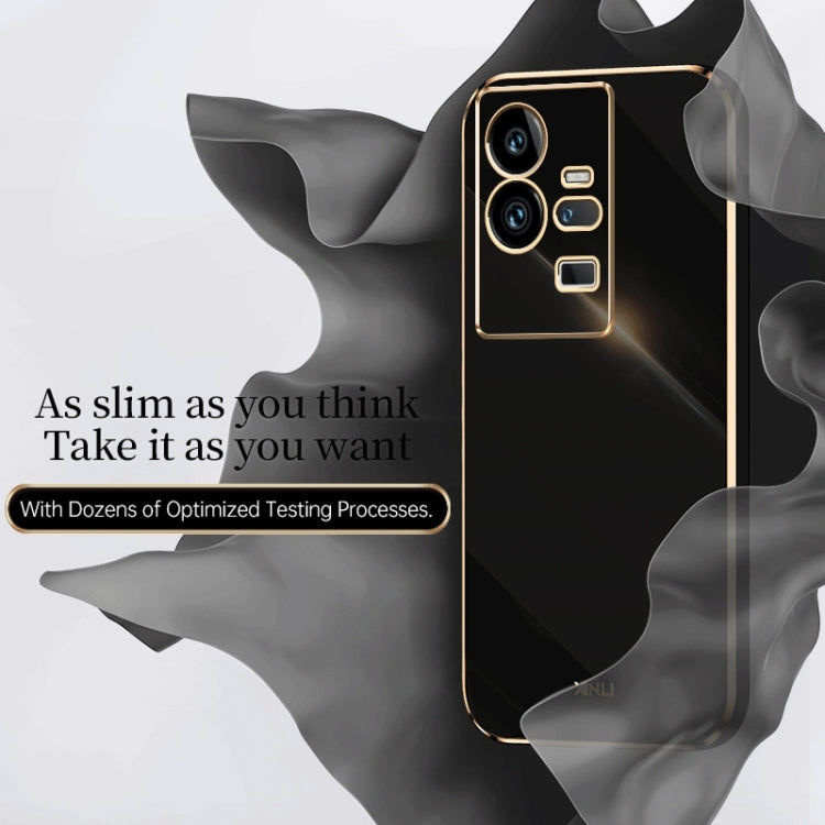 XINLI Straight Edge 6D Electroplate TPU Phone Case, For vivo iQOO 11 Pro 5G, For Xiaomi Redmi 12C 4G, For Xiaomi Redmi Note 12 Pro Speed