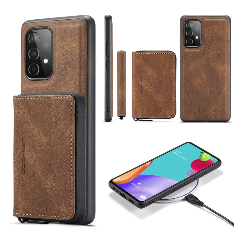 JEEHOOD Magnetic Zipper Horizontal Flip Leather Phone Case, For Samsung Galaxy S24+ 5G, For Samsung Galaxy S24 5G, For Samsung Galaxy S23 Ultra 5G, For Samsung Galaxy A53 5G