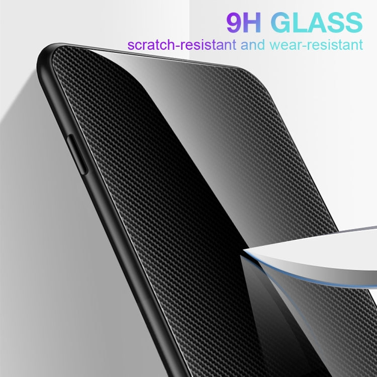 For Samsung Galaxy S23 5G Texture Gradient Glass TPU Phone Case, For Samsung Galaxy S23 5G