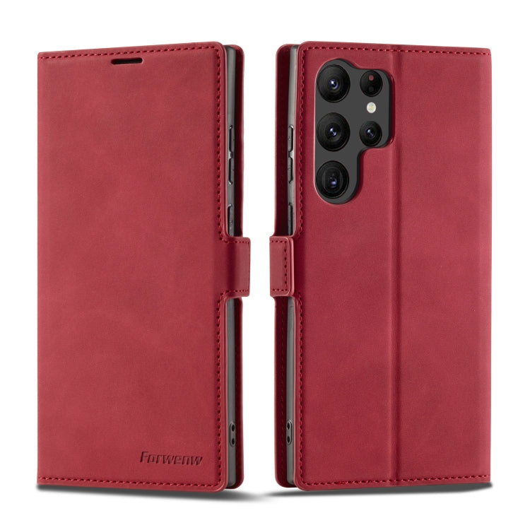 Forwenw Dream Series Oil Edge Strong Magnetism Leather Phone Case, For Samsung Galaxy S23 Ultra 5G, For Samsung Galaxy A14 5G, For Samsung Galaxy A54 5G, For iPhone 14, For iPhone 14 Plus, For iPhone 14 Pro