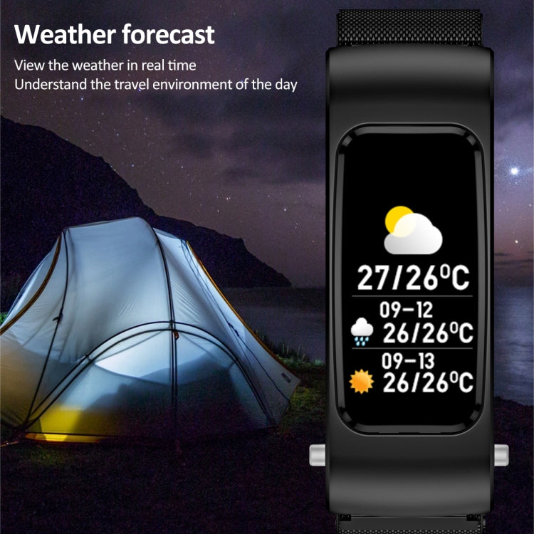 K60 1.08 inch Leather Band Earphone Detachable Life Waterproof Smart Watch Support Bluetooth Call, Leather Band (Black Silver), Leather Band (Black), Leather Band (Brown Silver)