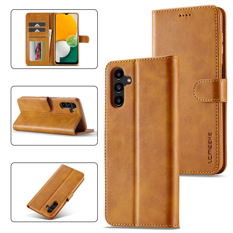 LC.IMEEKE Calf Texture Leather Phone Case, For Samsung Galaxy Z Fold5 5G, For Samsung Galaxy A24 4G / 5G, For Samsung Galaxy Z Flip5 5G