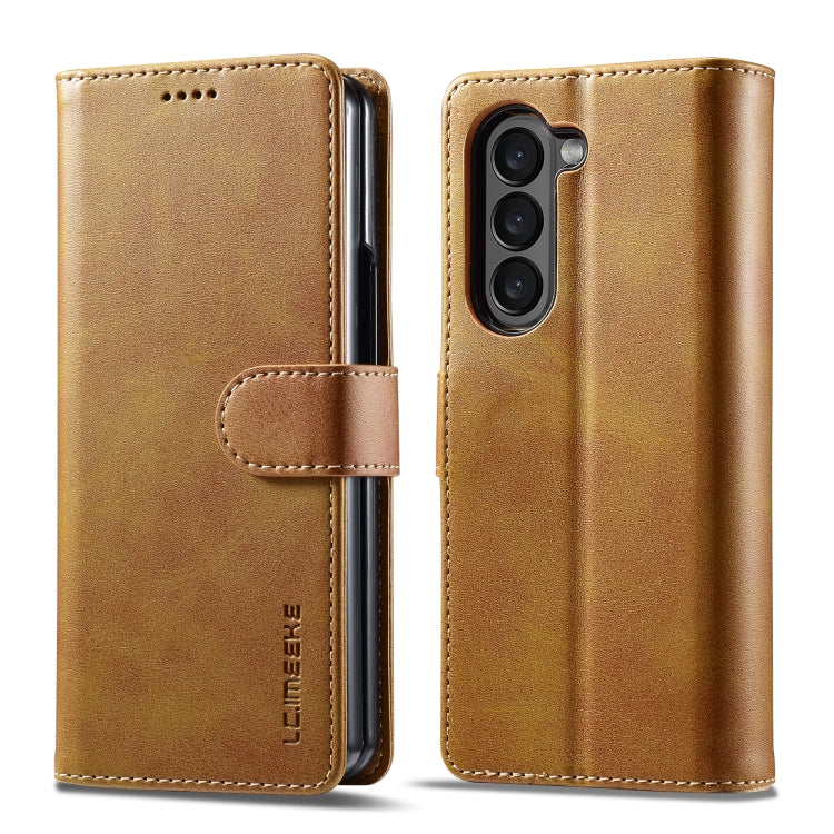 LC.IMEEKE Calf Texture Leather Phone Case, For Samsung Galaxy Z Fold5 5G, For Samsung Galaxy A24 4G / 5G, For Samsung Galaxy Z Flip5 5G