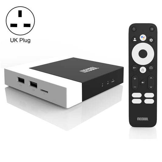 MECOOL KM7 Plus Android 11 Smart TV Set Top Box, Amlogic S905Y4 Quad Core, 2GB+16GB, Plug Type:UK Plug