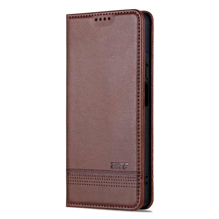 AZNS Magnetic Calf Texture Flip Leather Phone Case, For Honor Play 50 Plus, For Honor X50, For Honor X50i/90 Lite, For Honor Play 40