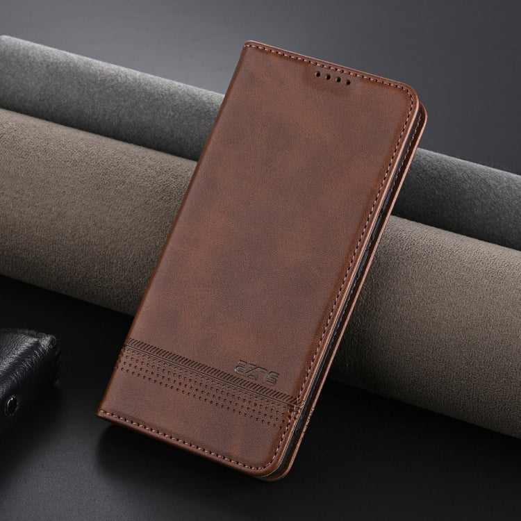 AZNS Magnetic Calf Texture Flip Leather Phone Case, For Honor 200, For Honor 200 Pro, For Honor Play 50/Play 50m 5G, For Honor 200 Lite Global