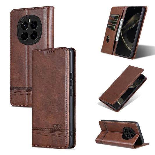 AZNS Magnetic Calf Texture Flip Leather Phone Case, For Honor Magic7, For Honor X60 Pro, For Honor X60, For Honor X60i