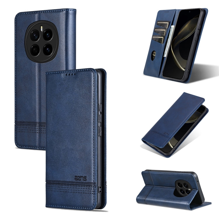 AZNS Magnetic Calf Texture Flip Leather Phone Case, For Honor X60, For Honor X60i, For Honor Play 60 Plus, For Honor X6b