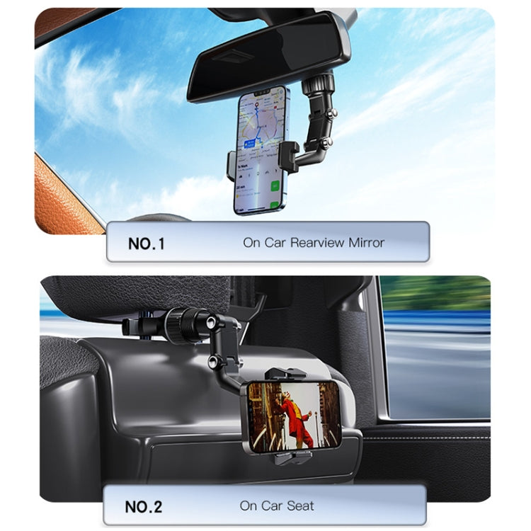 Yesido C192 Car Rearview Mirror Using Phone Holder, C192