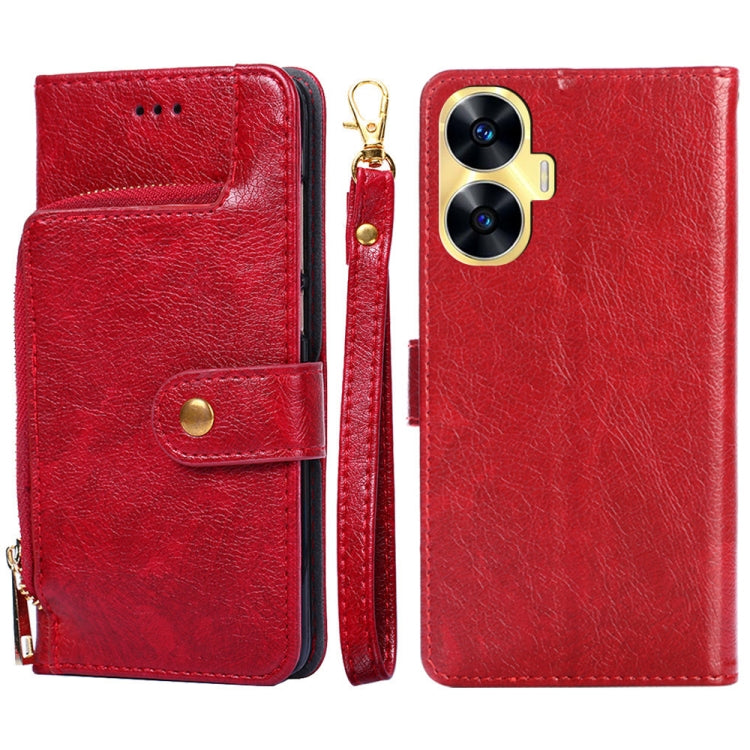 Zipper Bag Leather Phone Case, For Motorola Moto G Power 2023, For OPPO Find X6 5G, For OPPO Find X6 Pro 5G, For Realme C55 4G, For Realme GT Neo5, For Realme V30 5G / V30T