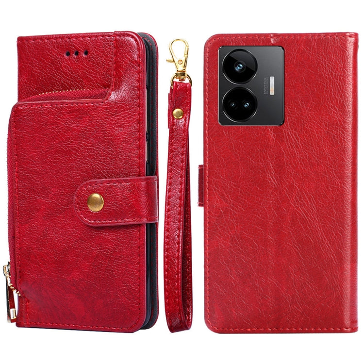 Zipper Bag Leather Phone Case, For Motorola Moto G Power 2023, For OPPO Find X6 5G, For OPPO Find X6 Pro 5G, For Realme C55 4G, For Realme GT Neo5, For Realme V30 5G / V30T
