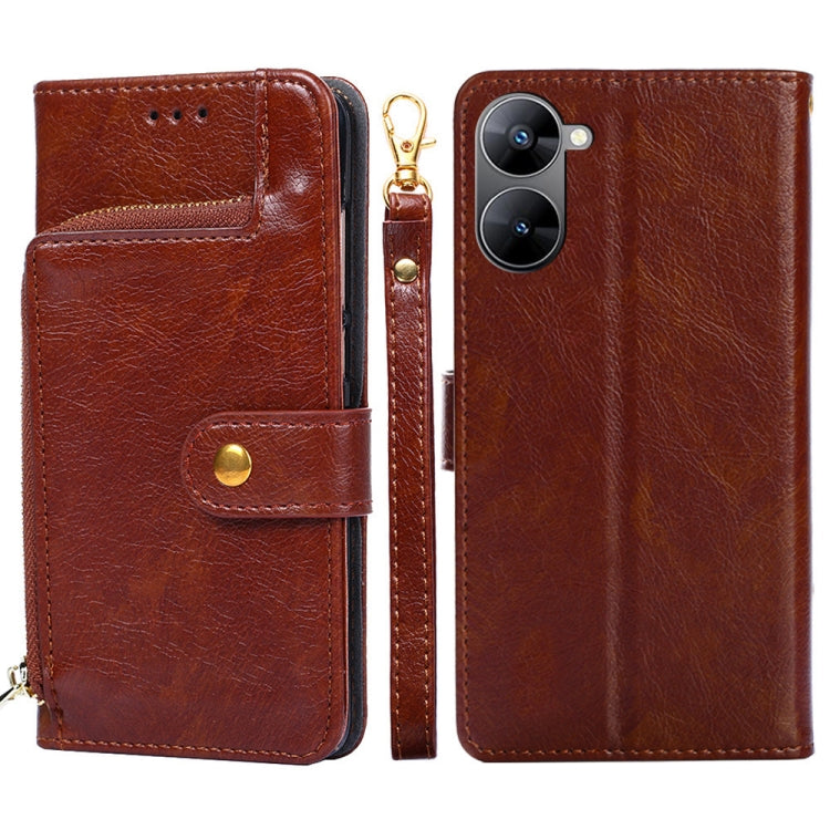 Zipper Bag Leather Phone Case, For Motorola Moto G Power 2023, For OPPO Find X6 5G, For OPPO Find X6 Pro 5G, For Realme C55 4G, For Realme GT Neo5, For Realme V30 5G / V30T