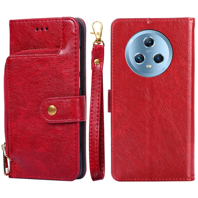 Zipper Bag Leather Phone Case, For Huawei P60 / P60 Pro, For Nokia G22, For Honor Magic5, For Honor Magic5 Pro, For Honor X5 4G, For Honor X40